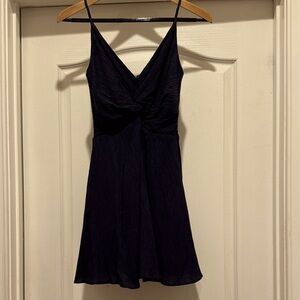Abercrombie & fitch navy dress XS
